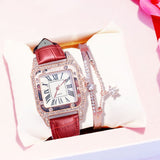 2020 Women Watches Bracelet set Starry Sky Ladies Bracelet Watch Casual Leather Quartz Wristwatch Clock Relogio Feminino